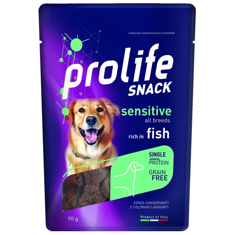 Prolife Snack Sensitive Grain Free - Pesce 90 gr