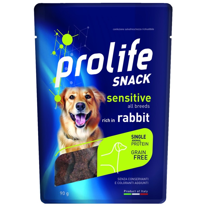 Prolife Snack Sensitive Grain Free - Coniglio 90 gr