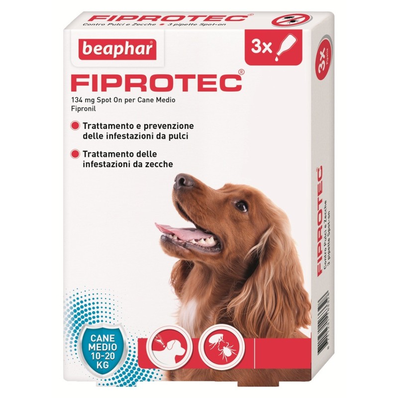 Fiprotec 3 pipette 10-20 kg cane