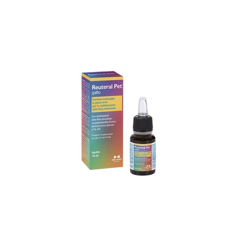 Reuteral pet gatto gocce 10 ml