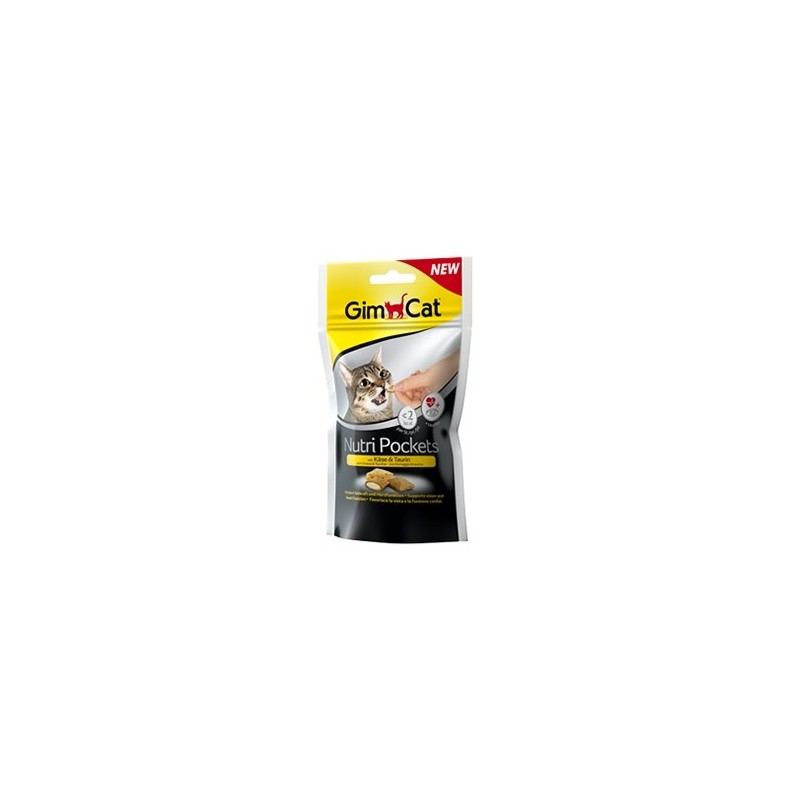 Gimborn Nutripockets con Formaggio e Taurina 60 gr