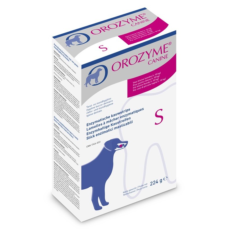 Ecuphar Orozyme stick enzimatici masticabili small 224 gr