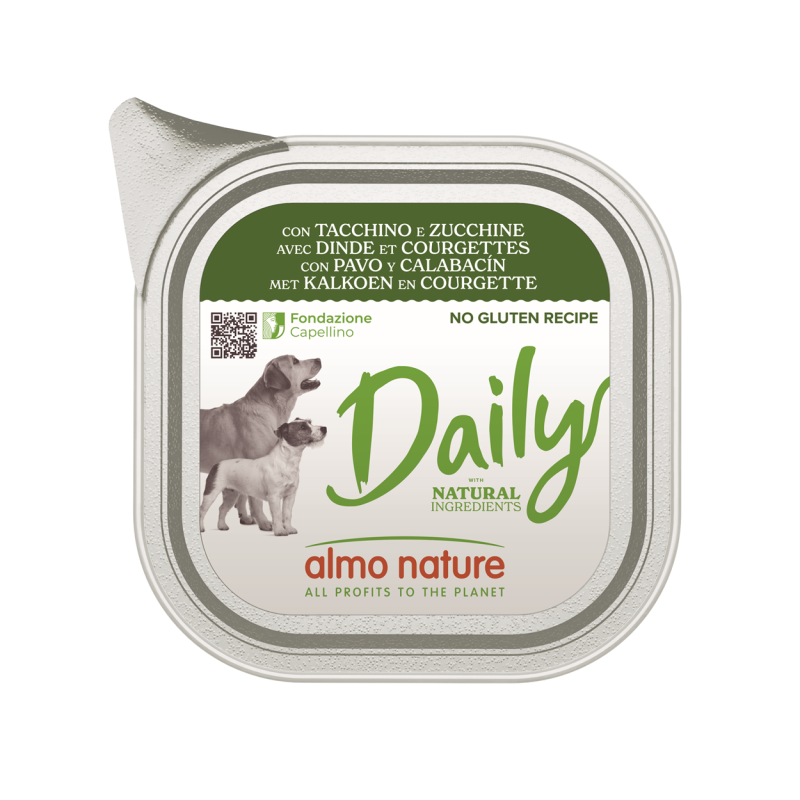 Almo Nature Daily Menu con Tacchino e Zucchine