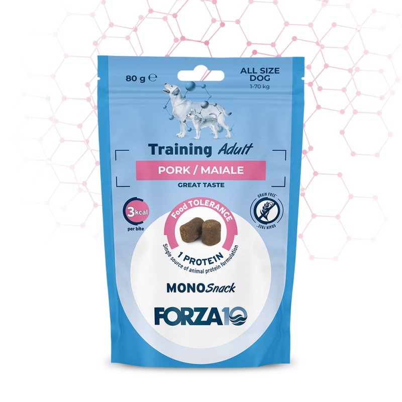 F10 Mono Snack Training - Maiale 80 gr