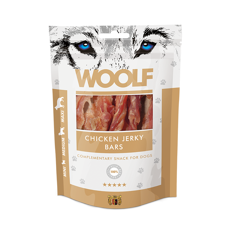 Woolf Snack Monoproteico Filetto di Pollo essicato