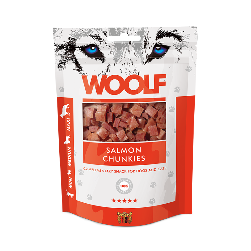 Woolf Snack Bocconcini morbidi di Salmone