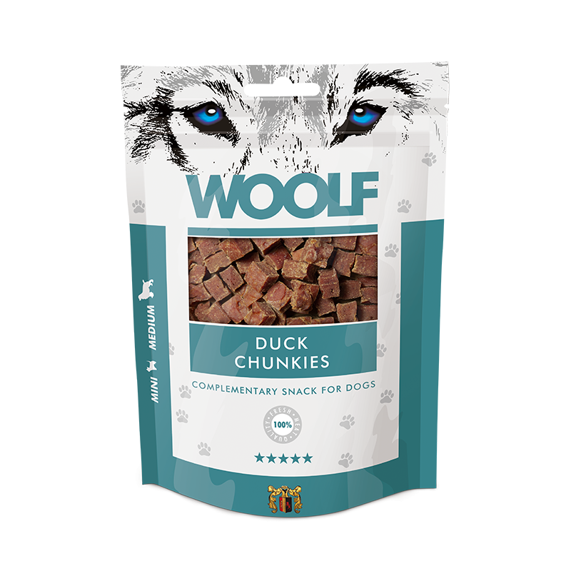 Woolf Snack Monoproteico Bocconcini morbidi di Anatra
