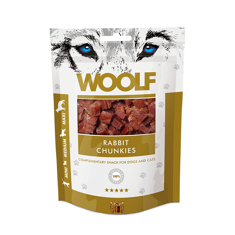 Woolf Snack Bocconcini morbidi di Coniglio