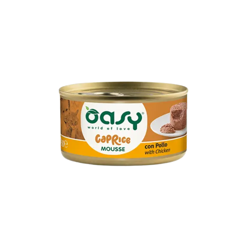 Oasy Wet Cat Caprice Mousse con Pollo 85 gr