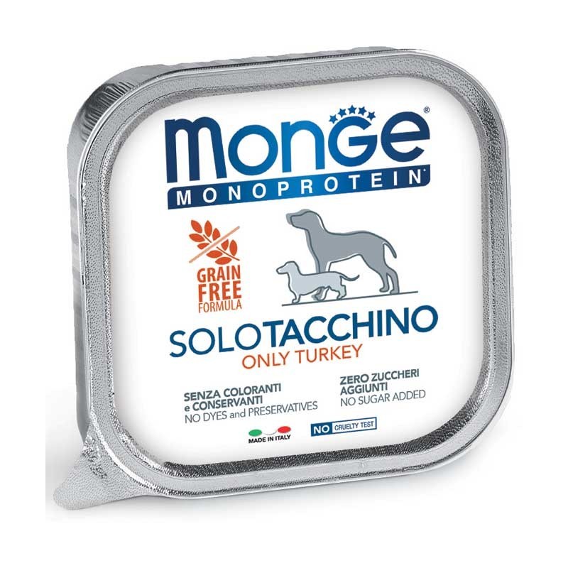 Monge monoproteico solo tacchino