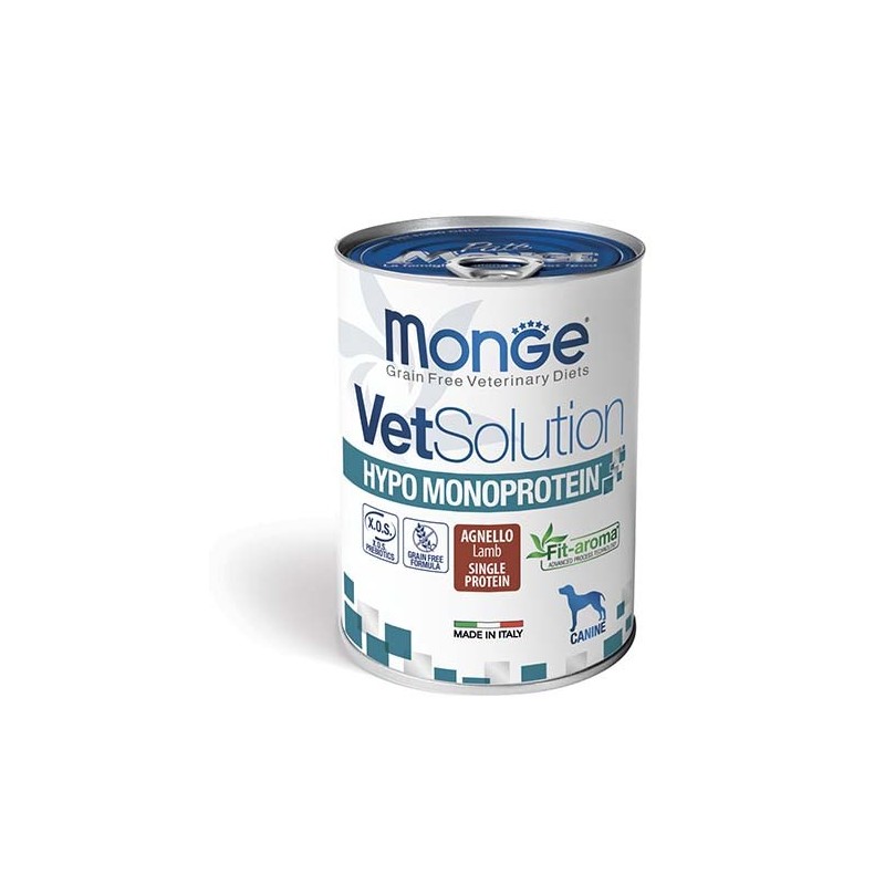 Monge VetSolution Hypo Monoprotein Agnello 400 gr
