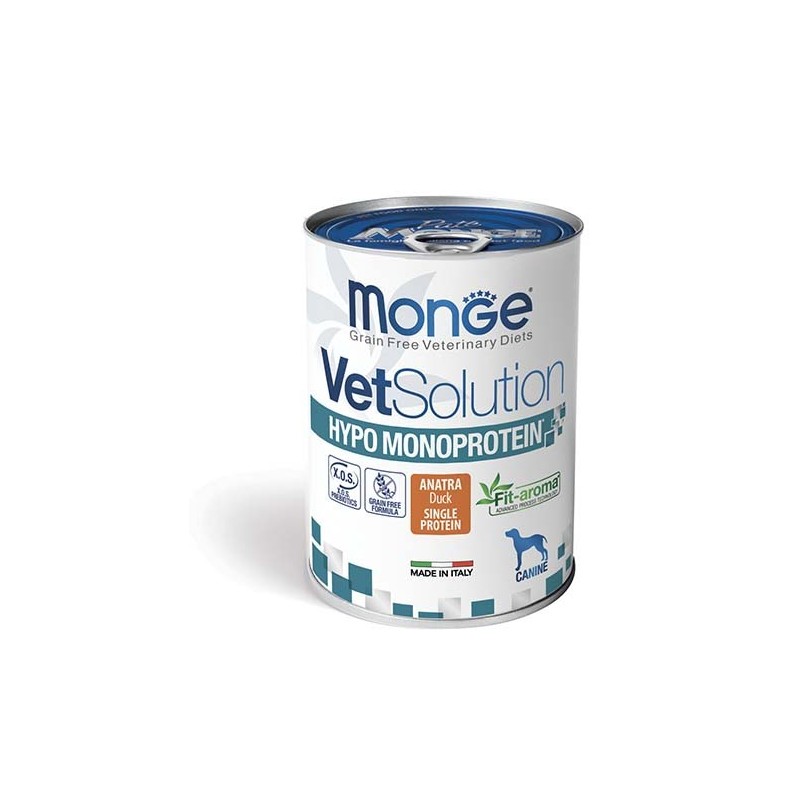 Monge VetSolution Hypo Monoprotein Anatra 400 gr