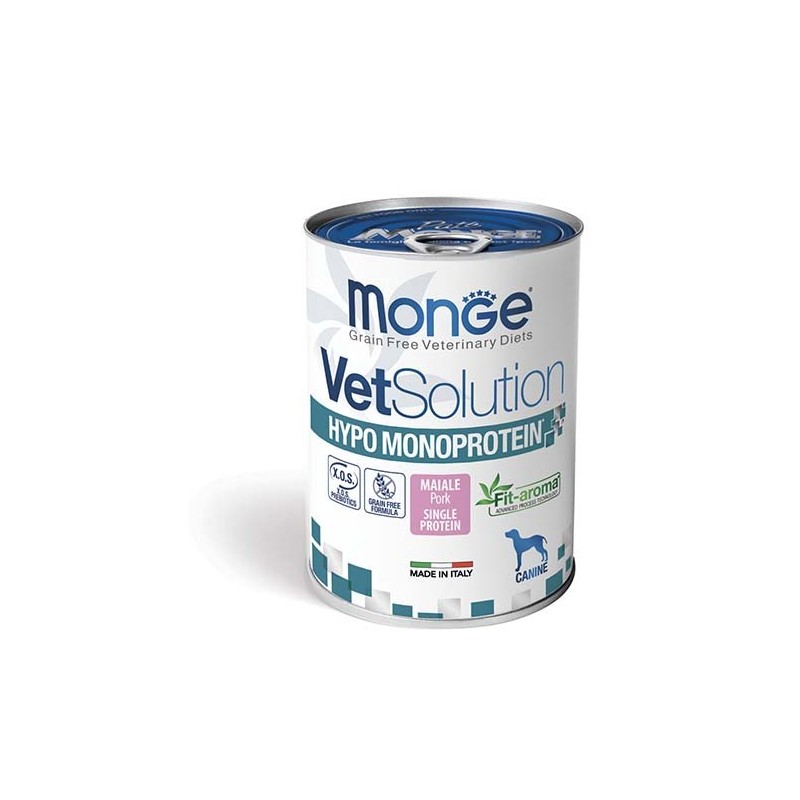 Monge VetSolution Hypo Monoprotein Maiale 400 gr