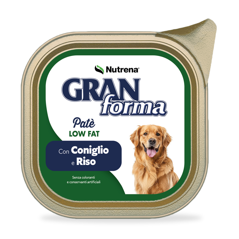 Granforma Dog Patè Light in fat Coniglio e Riso 150 gr