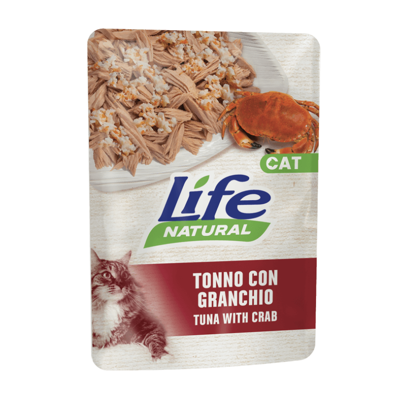 Life Natural Busta Tonno con Granchio 70 gr