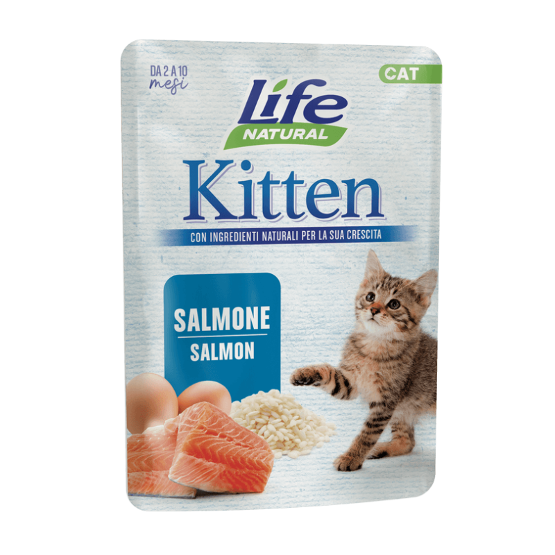 Life Natural Busta Kitten Salmone 70 gr