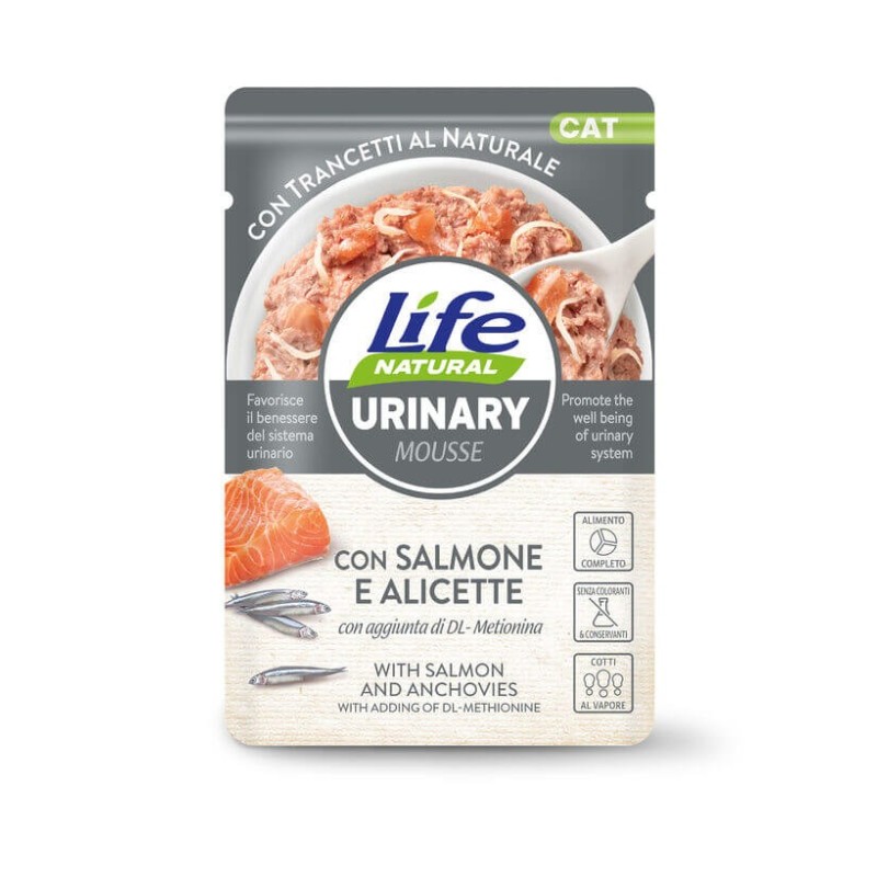 Life Natural Busta Urinary Salmone con Alicette 70 gr