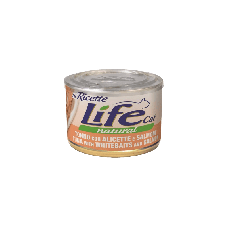 Life Natural Tonno Alicette e Salmone 150 gr