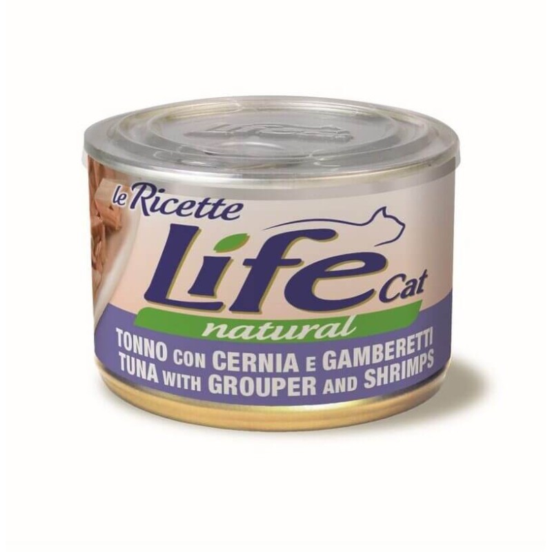 Life Natural Tonno Cernia e Gamberetti 150 gr