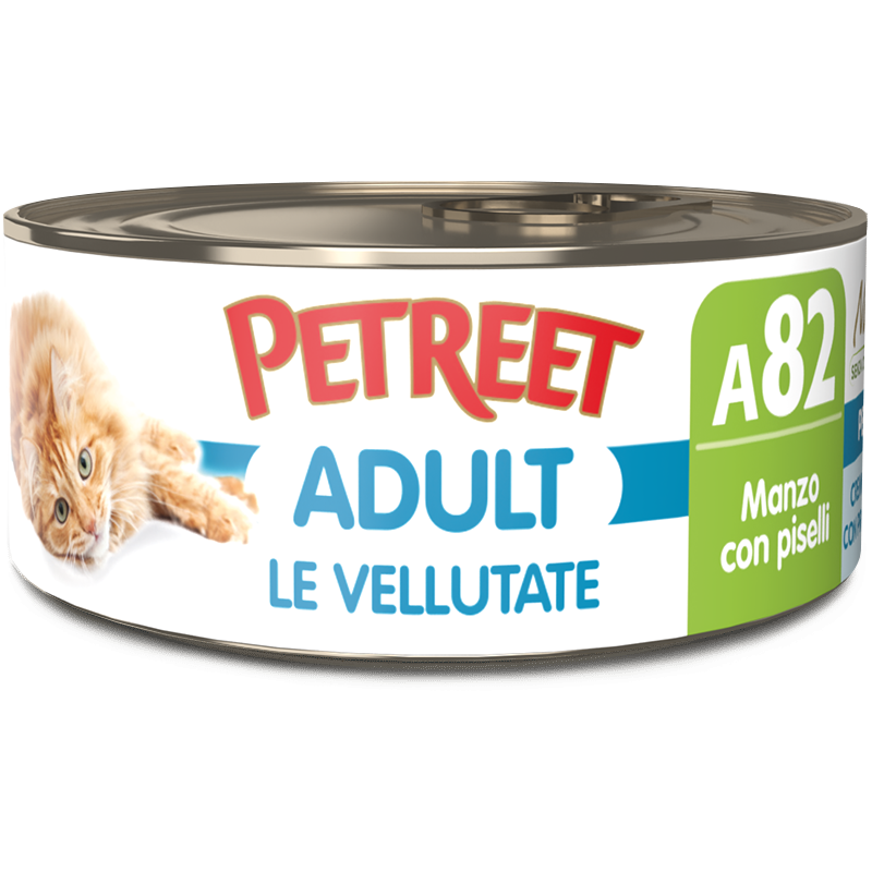 Le Vellutate Manzo con Piselli 70 gr
