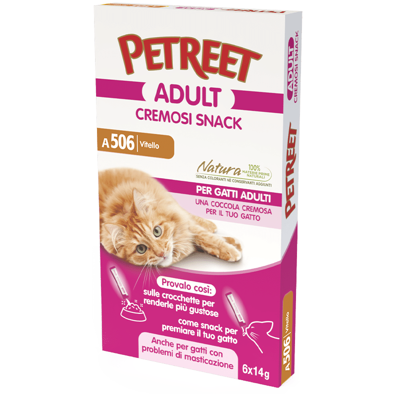 Snack Cat Vitello 6 x 14 gr