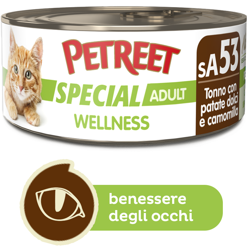Special Adult Wellness Tonno con patate dolci e camomilla 70 gr