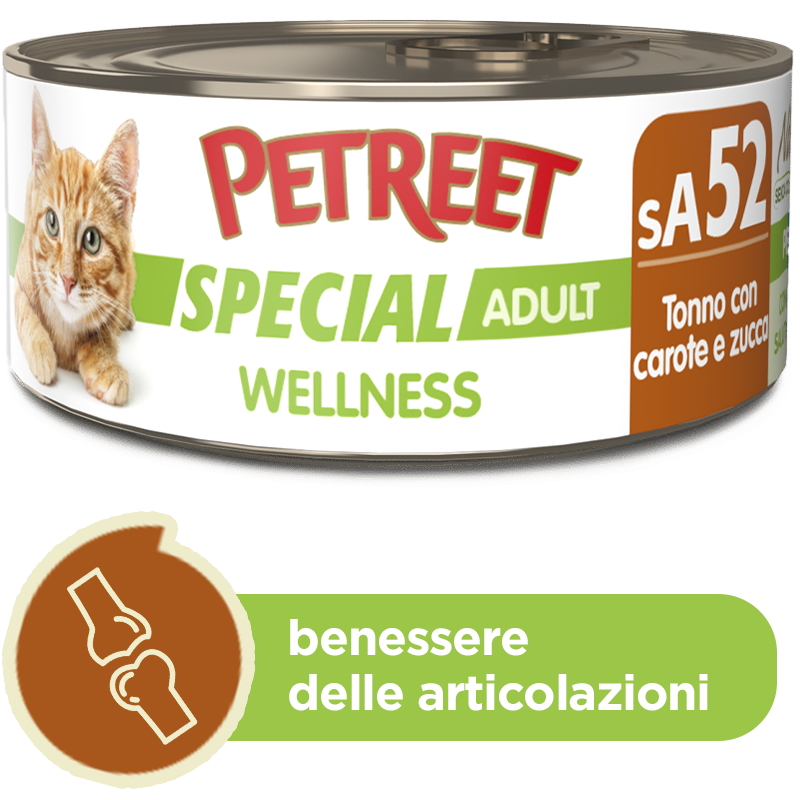Special Adult Wellness Tonno con carote e zucca 70 gr