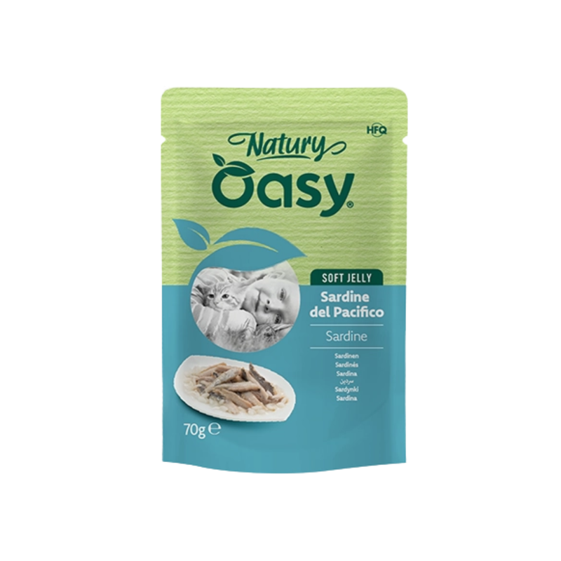 Oasy Cat Specialità Naturale Sardine del Pacifico 70 gr