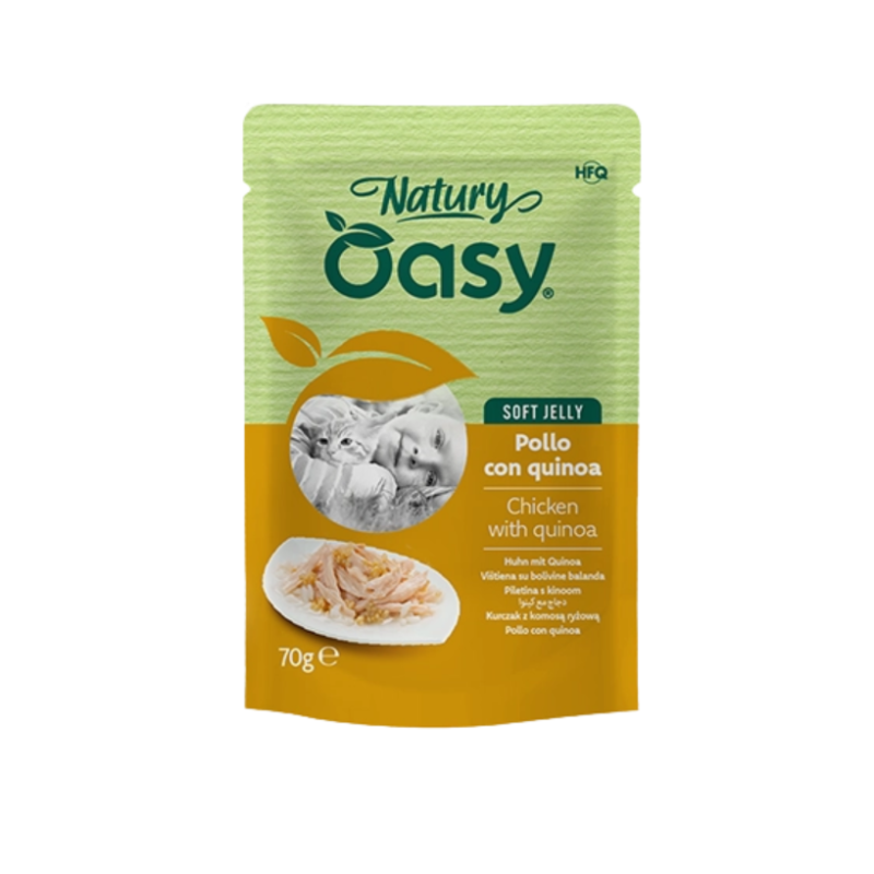Oasy Cat Specialità Naturale Pollo con Quinoa 70 gr