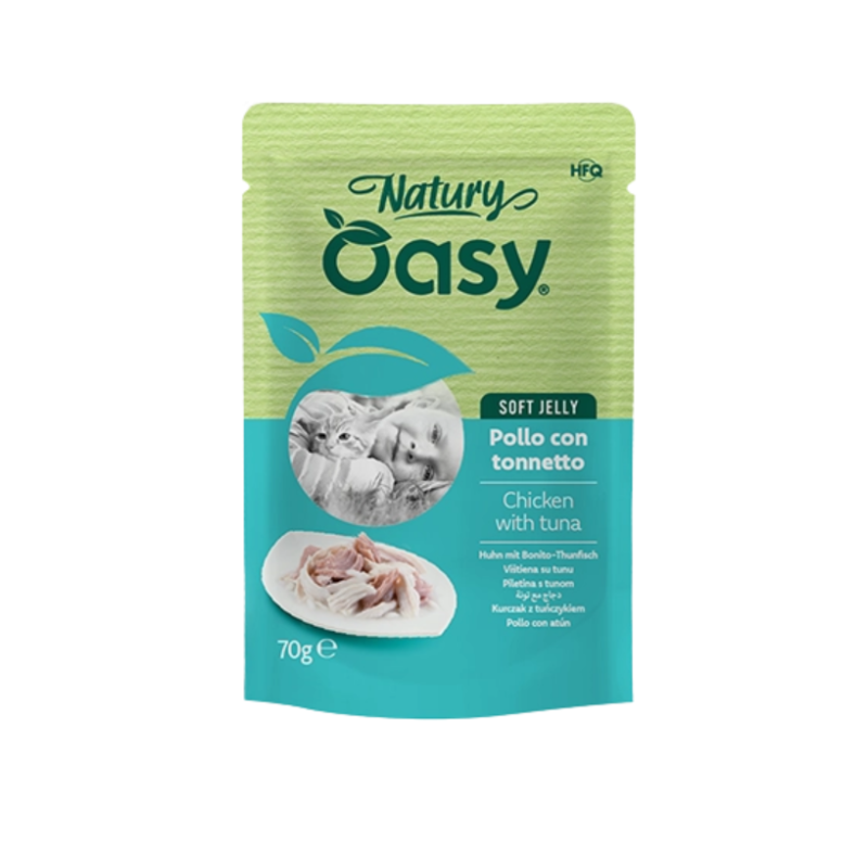Oasy Cat Specialità Naturale Pollo con Tonnetto 70 gr