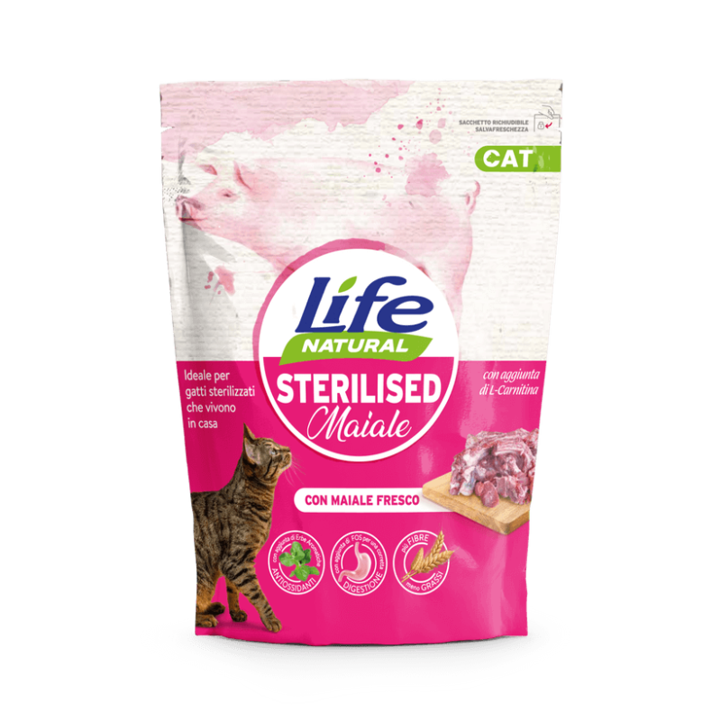 Life Natural Sterilized Maiale 800 gr