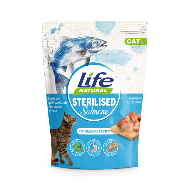 Life Natural Sterilized Salmone 800 gr