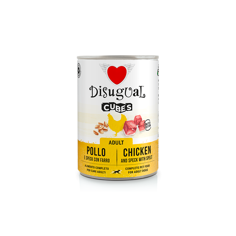 Disugual Cubes Pollo e Speck con Farro 400 gr