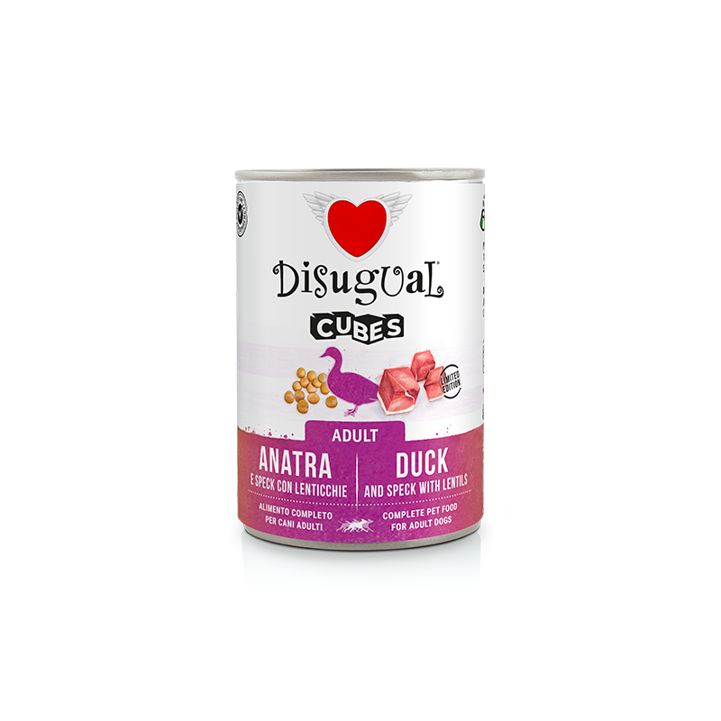 Disugual Cubes Anatra e Speck con Lenticchie 400 gr