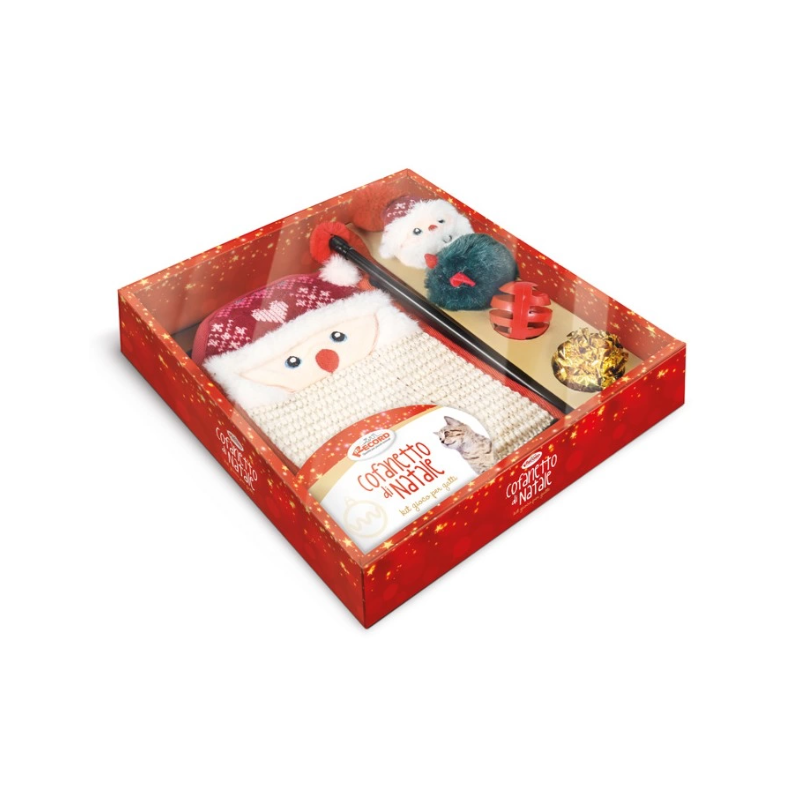 Cofanetto regalo Natale per gatti