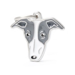 Medaglietta cane Whippet