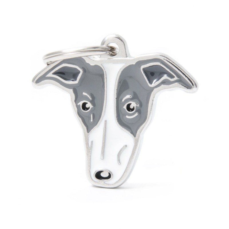 Medaglietta cane Whippet