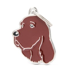 Medaglietta cane Setter...
