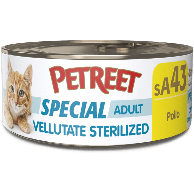 Petreet Le Vellutate Sterilized Pollo 70 gr
