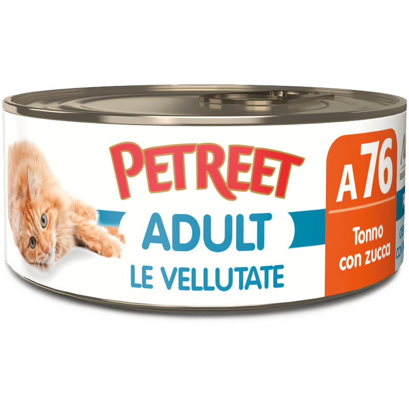 Petreet Vellutate Adult Tonno con Zucca 70 gr