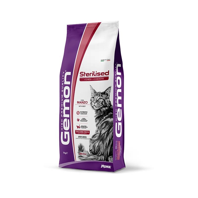 Gemon Sterilised con Manzo 7 kg