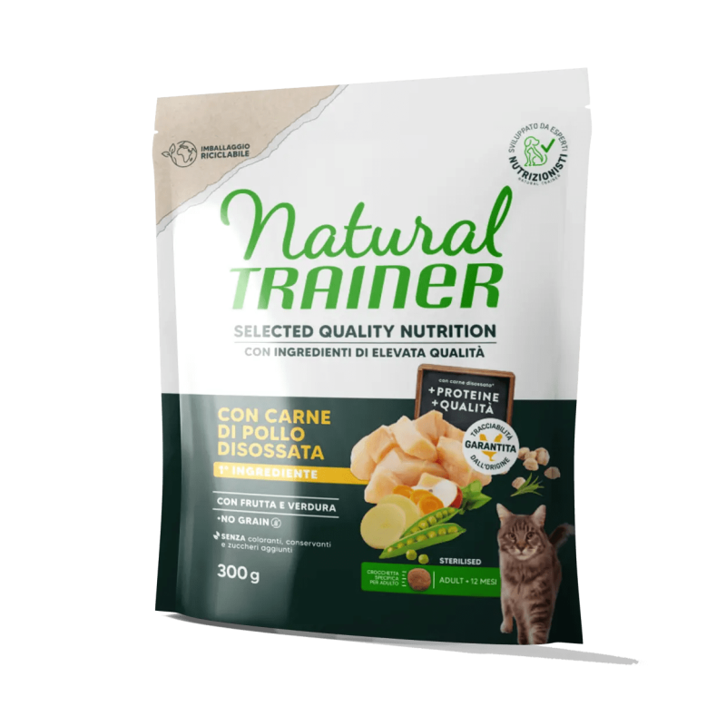 Selected Quality Nutrition Adult Sterilised con carne di pollo disossata 300 gr