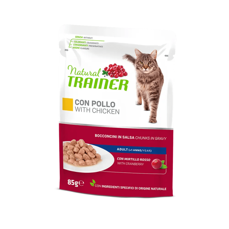 Natural Trainer busta adult Pollo umido 85 gr