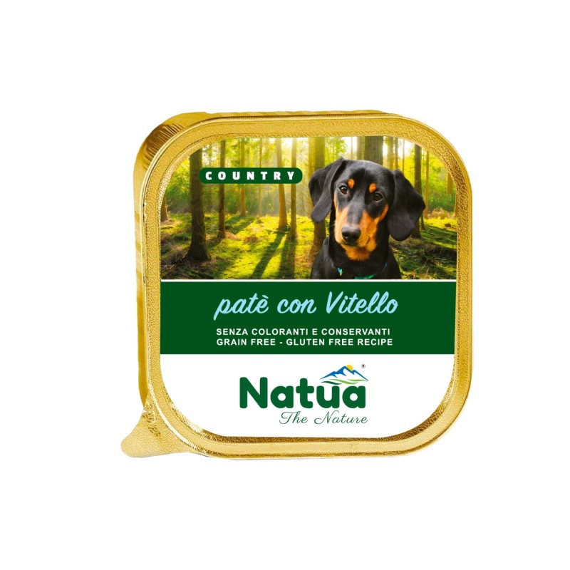 Natua Dog Country Vitello 100 gr