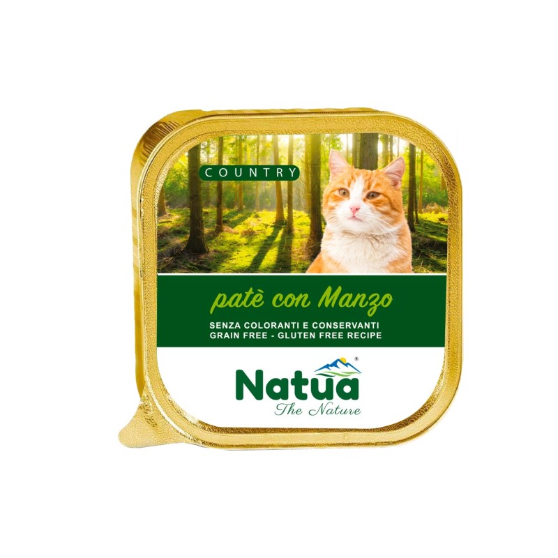 Natua Cat Country Manzo 100 gr