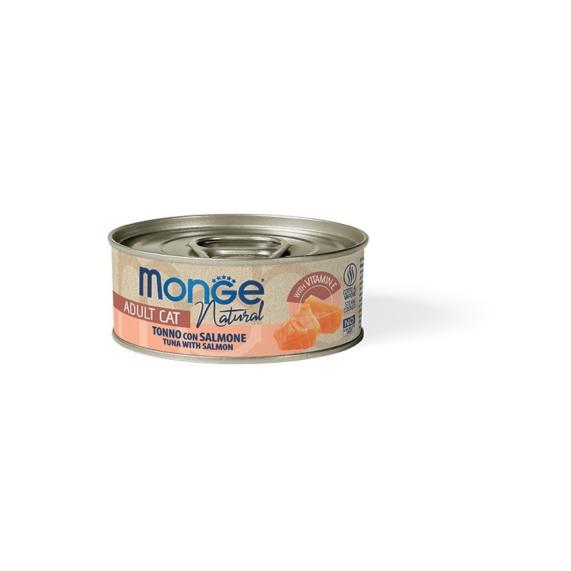 Monge Natural tonno con salmone 80 gr
