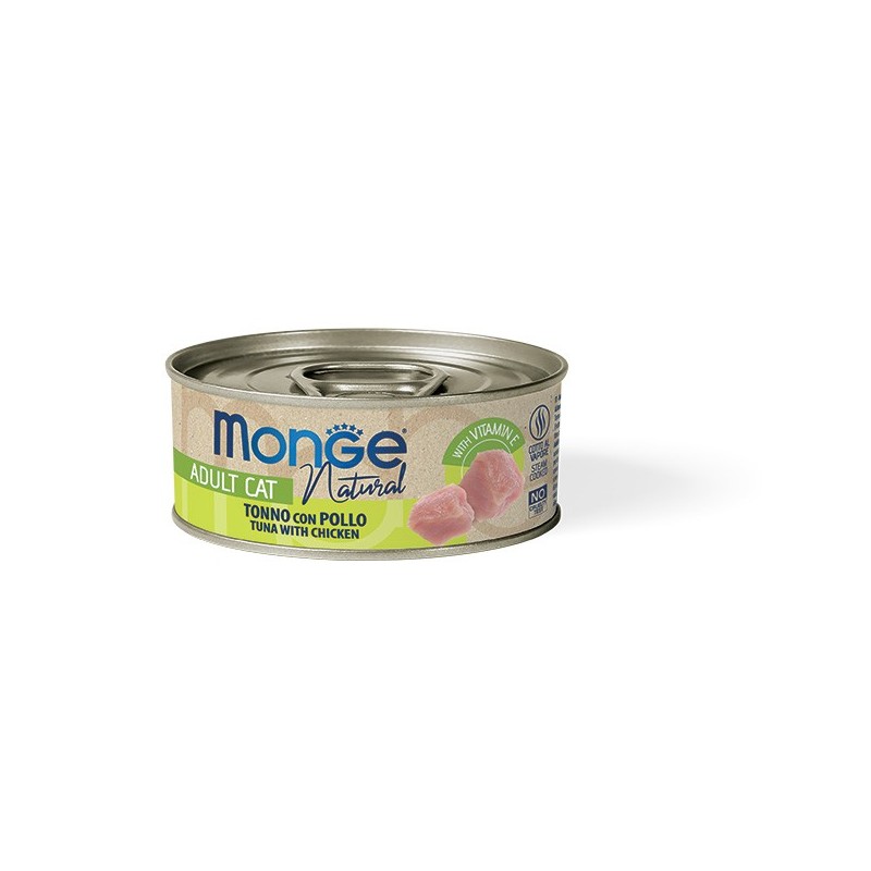 Monge Natural tonno con pollo 80 gr
