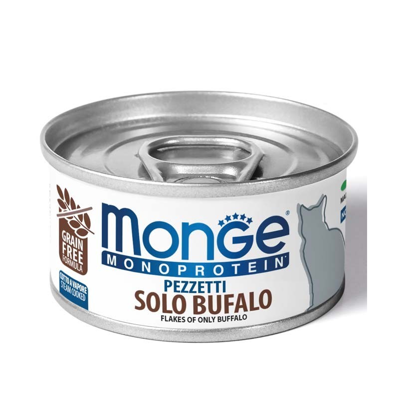 Monge Monoprotein Pezzetti Solo Bufalo 80 gr