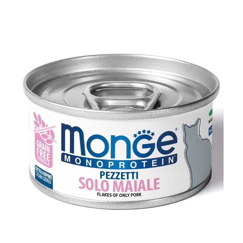 Monge Monoprotein Pezzetti Solo Maiale 80 gr