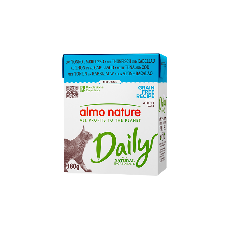 Daily con Tonno e Merluzzo 380 gr